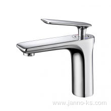 Chrome Single Handle Bathroom Faucet Mixer